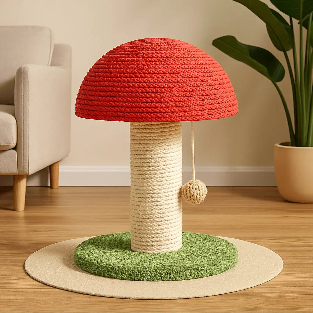 Griffoir chat champignon MiaouDéco