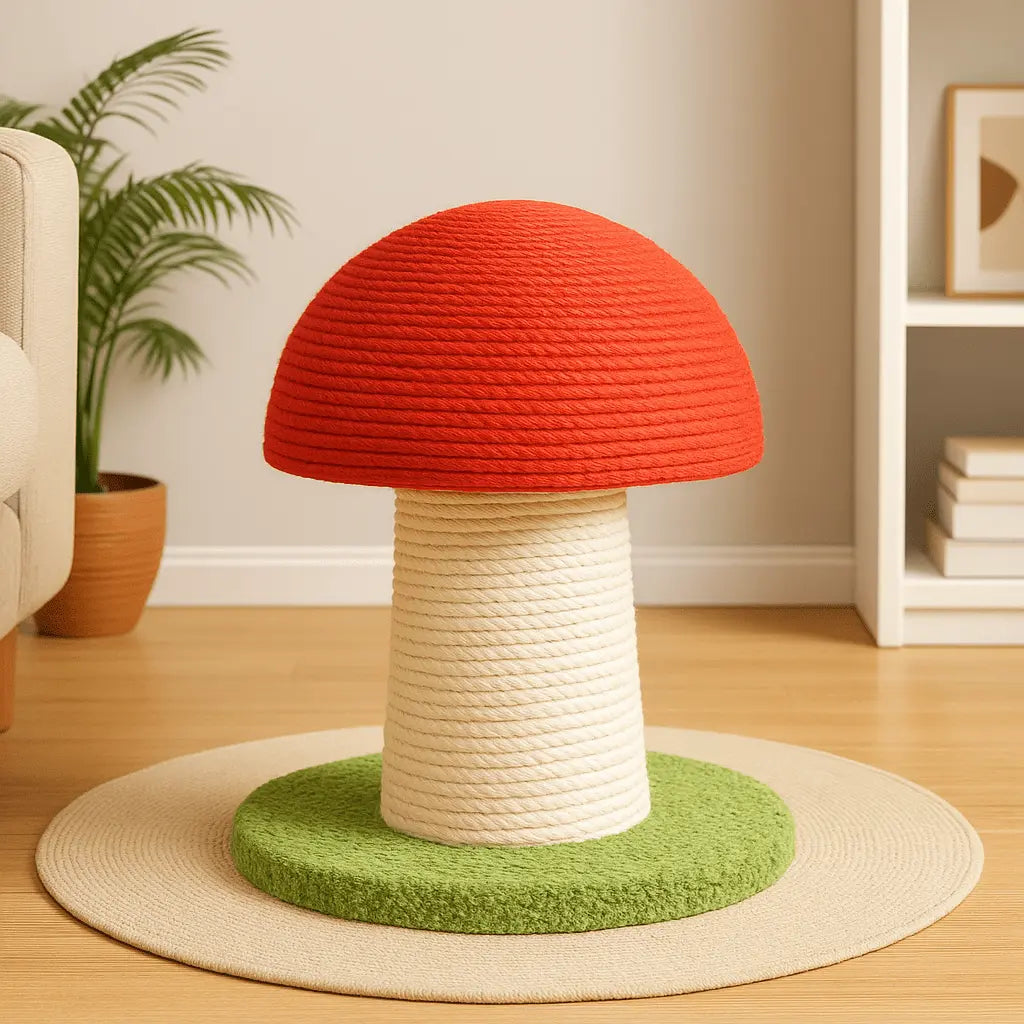 Griffoir chat champignon MiaouDéco