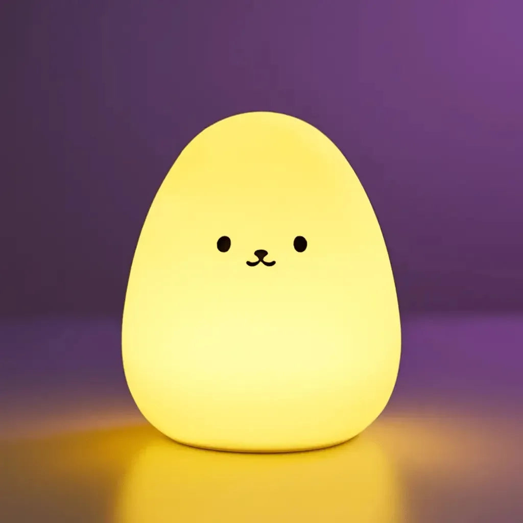 Lampe chat design en forme d ' oeuf - MiaouDéco