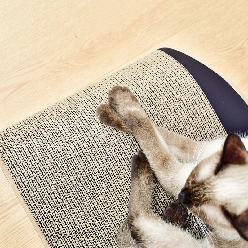Large Size Cat Couch Bed Furniture Ultimate Cardboard Scratching Lounge durable Cat Scratcher MiaouDéco