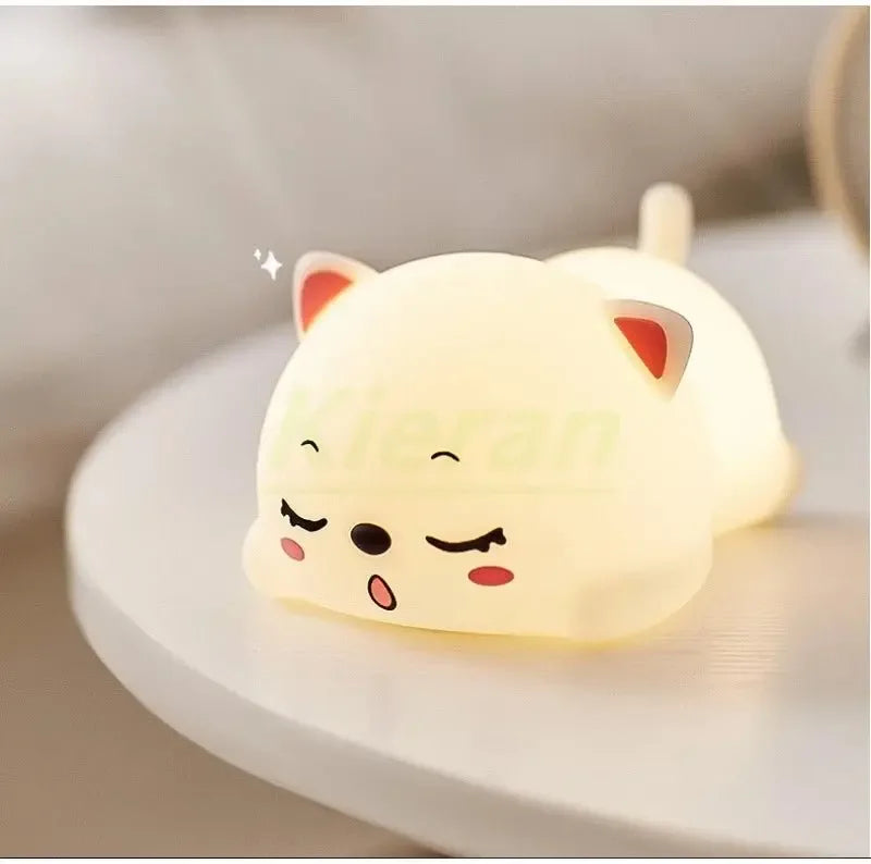 veilleuse chat kawai miniature - MiaouDéco