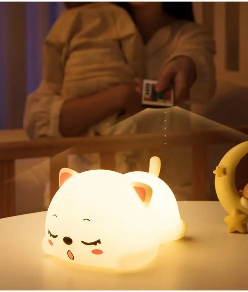veilleuse chat kawaii MiaouDéco