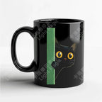 Mug chat noir amusant - MiaouDéco