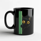 Mug chat noir amusant - MiaouDéco