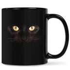 Mug chat noir réaliste - MiaouDéco