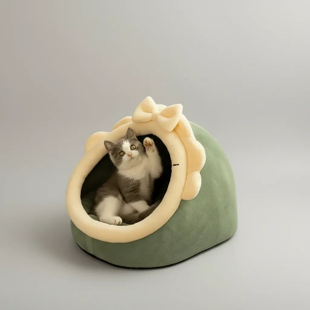 Panier pour chat original igloo - MiaouDéco