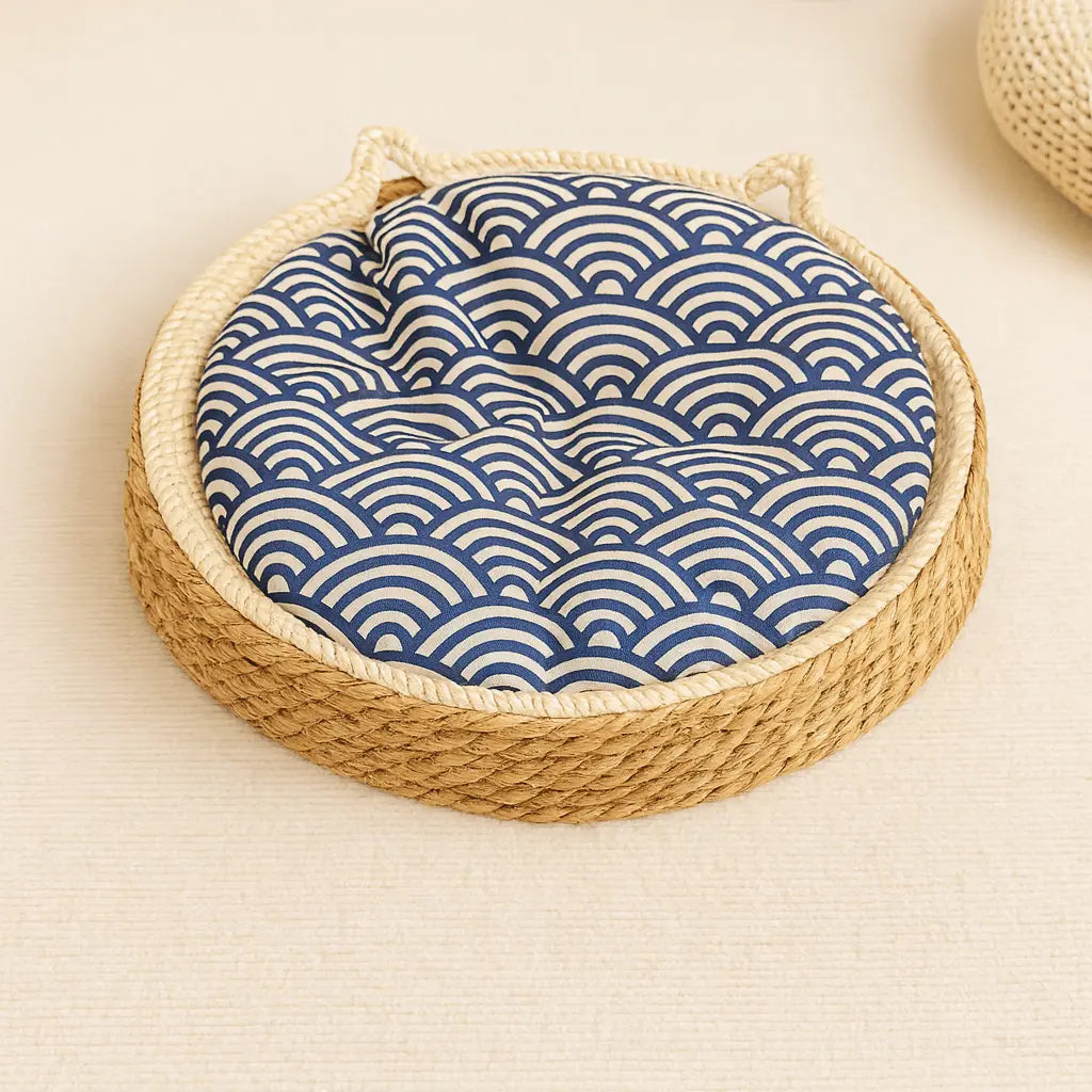 Panier rond pour chat MiaouDéco
