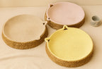 Panier rond pour chat sobre et élégant - MiaouDéco