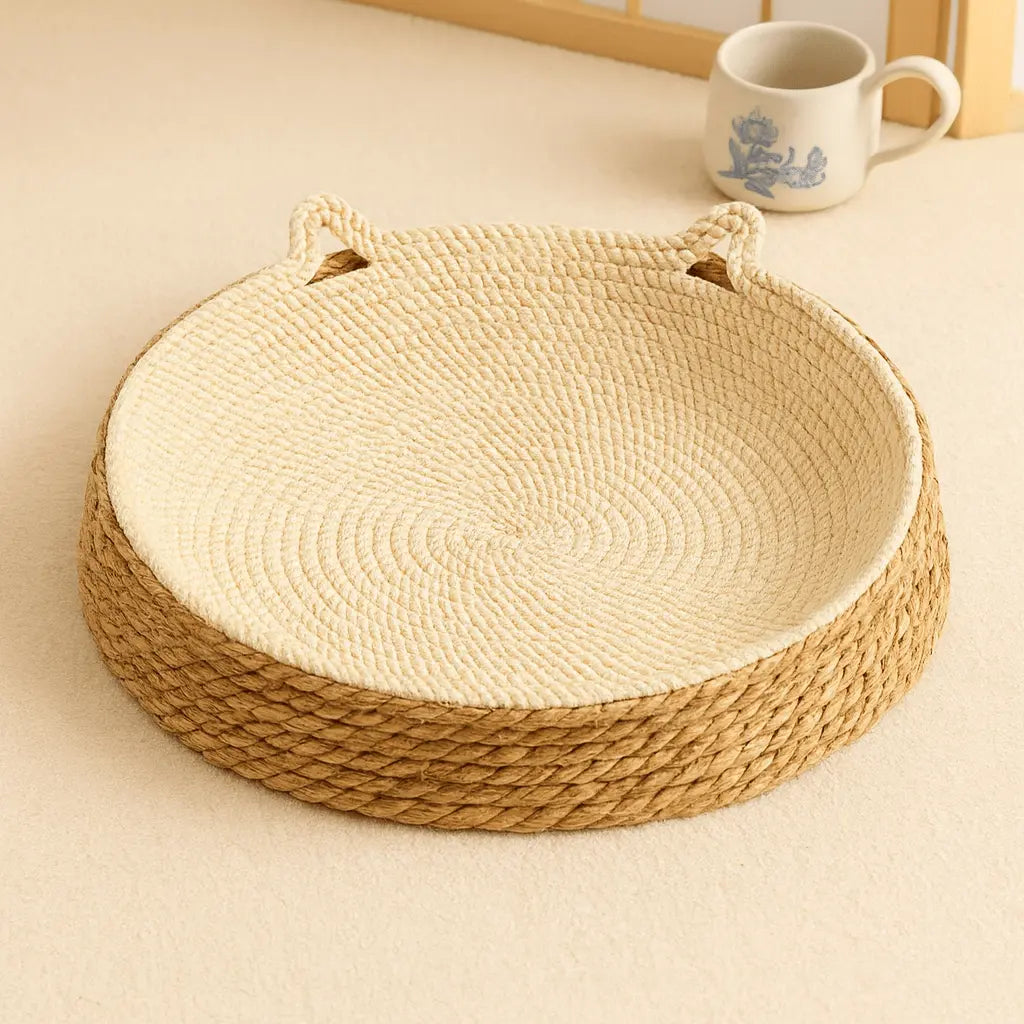 Panier rond pour chat MiaouDéco