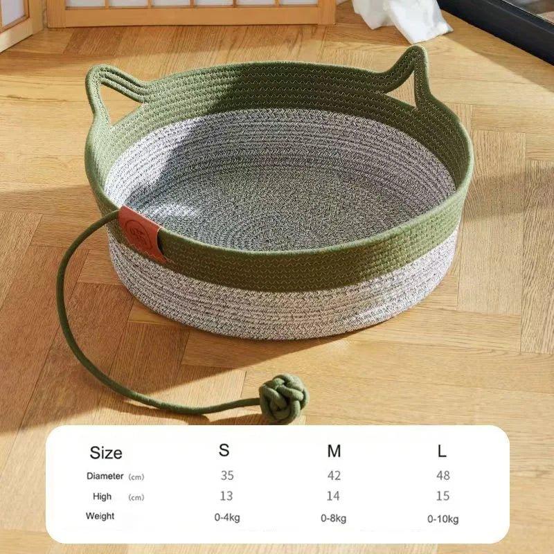panier rond pour chat japonais - MiaouDéco