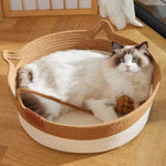 panier rond pour chat japonais - MiaouDéco