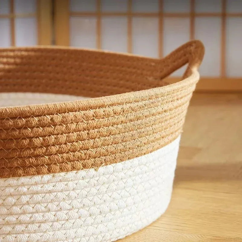 panier rond pour chat japonais - MiaouDéco