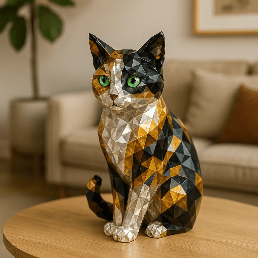 sculpture chat design MiaouDéco