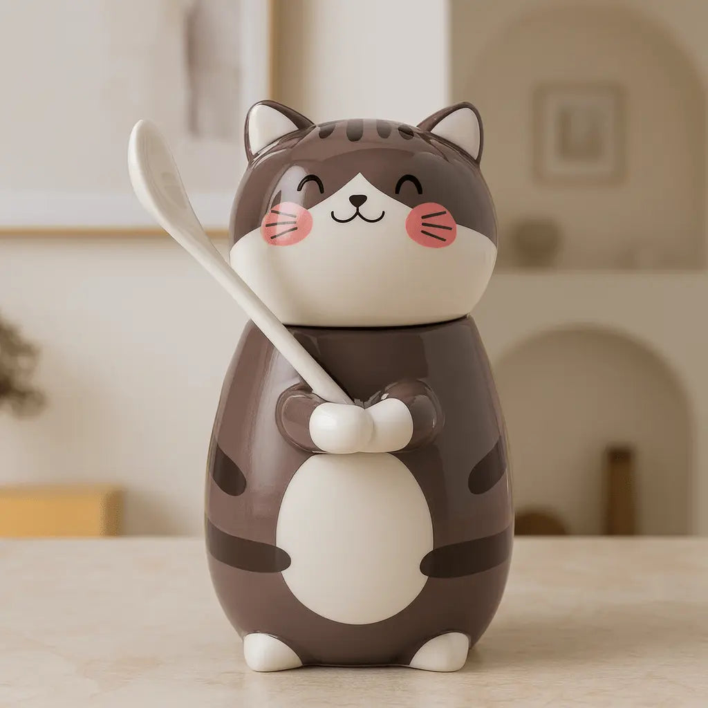 Tasse Chat Design en Céramique MiaouDéco
