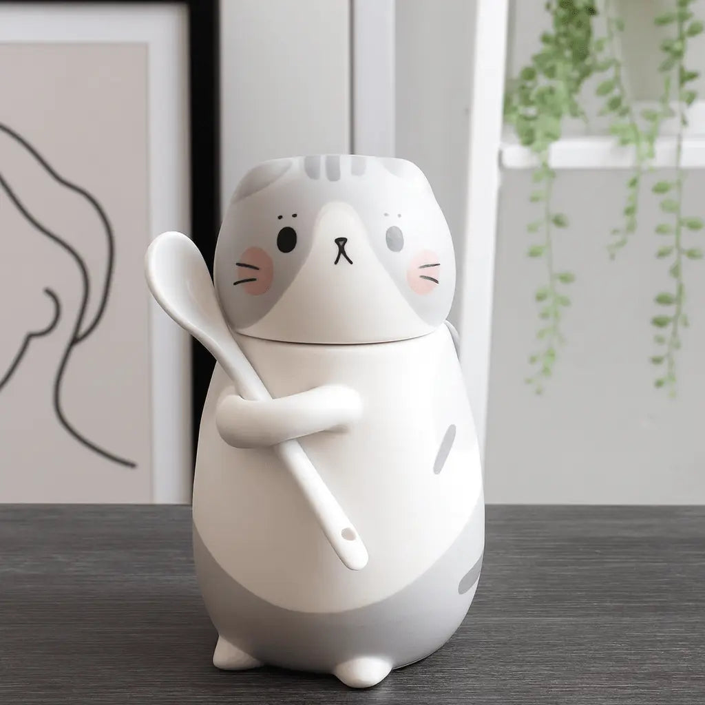 Tasse Chat Design en Céramique MiaouDéco