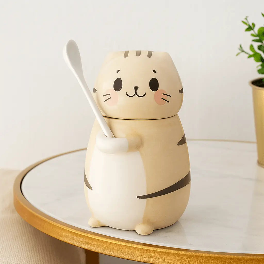 Tasse Chat Design en Céramique MiaouDéco