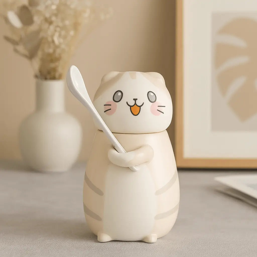 Tasse Chat Design en Céramique MiaouDéco