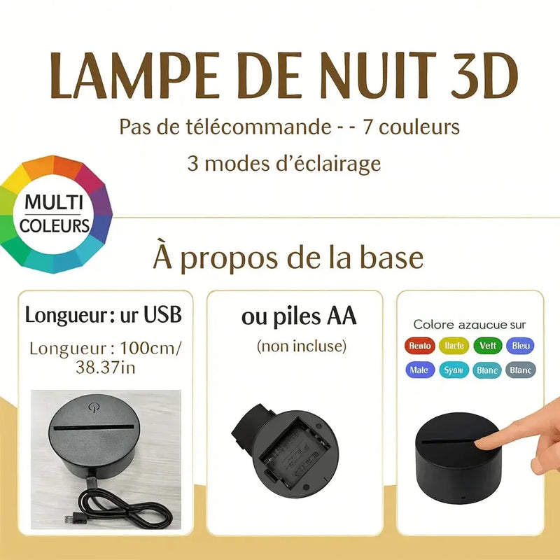 veilleuse bébé et adulte chat - MiaouDéco